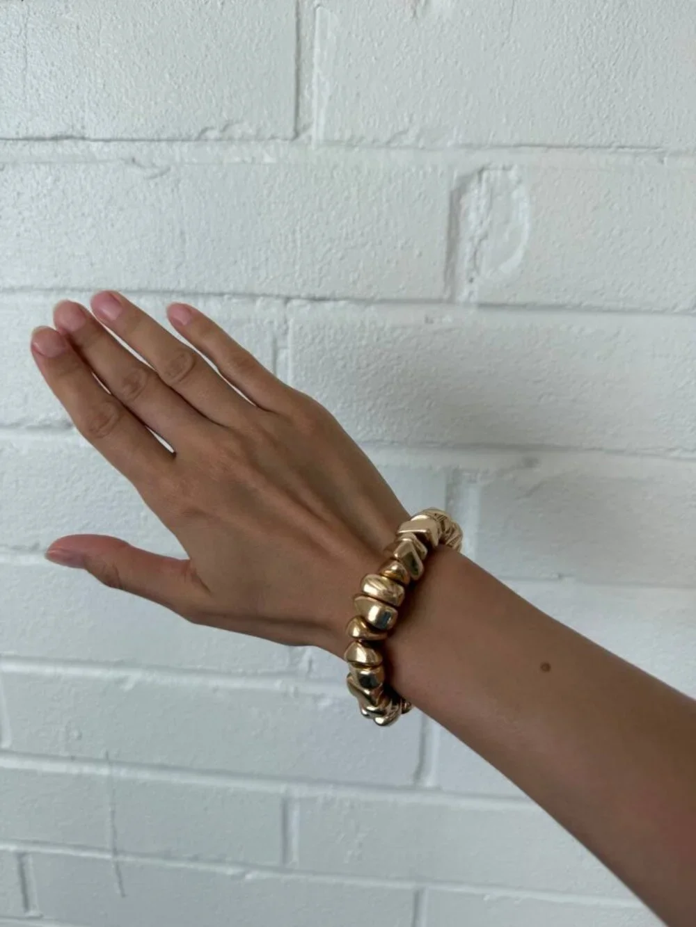 Elastic Band Bead Bracelet